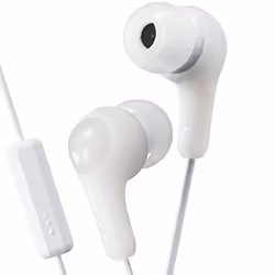 JVC HA-FX7M, Avec fil, 10 - 20000 Hz, Appels/Musique, 3,8 g, Casque, Blanc