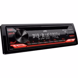 JVC KD-DB622BT, Noir, 1 DIN, 200 W, 4.1.2 canaux, 50 W, CD