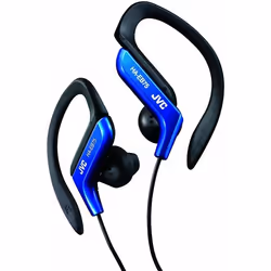 JVC HA-EB75, Avec fil, 16 - 20000 Hz, Sports, 13 g, Écouteurs, Noir, Bleu