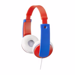 JVC HA-KD7-R, Avec fil, Musique, 15 - 23000 Hz, 110 g, Casque, Bleu, Rouge