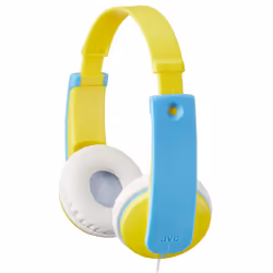 JVC HA-KD7-Y, Avec fil, Musique, 15 - 23000 Hz, 110 g, Casque, Bleu, Jaune
