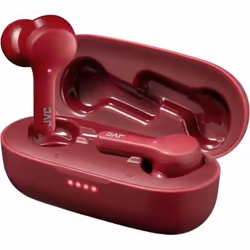 JVC HA-A8T-R, True Wireless Stereo (TWS), Musique, 20 - 20000 Hz, Écouteurs, Rouge