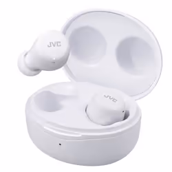 JVC HA-A5T-WN-E, True Wireless Stereo (TWS), Appels/Musique, 20 - 20000 Hz, Casque, Blanc