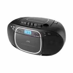 JVC RC-E451B, 1,6 kg, Noir, Lecteur CD portable