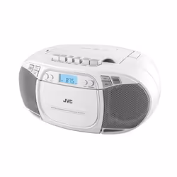 JVC RC-E451W, 1,6 kg, Blanc, Lecteur CD portable