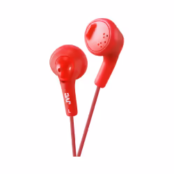 JVC HA-F160-R-E Ecouteurs intra-auriculaires, Avec fil, 15 - 20000 Hz, Musique, Écouteurs, Rouge