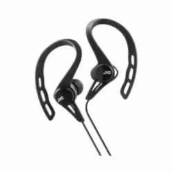 JVC HA-ECX20-B-E Ecouteurs sport à clip, Avec fil, 10 - 23000 Hz, Sports, Écouteurs, Noir