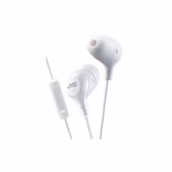 JVC HA-FX38M-W-E Ecouteurs intra-auriculaires avec télécommande et microphone, Avec fil, 8 - 20000 Hz, Appels/Musique, Casque ...