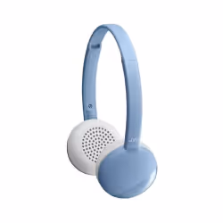 JVC HA-S22W, Sans fil, Appels/Musique, 20 - 20000 Hz, 96 g, Casque, Bleu