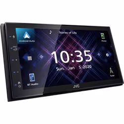 JVC KW-M560BT, Noir, 2 DIN, 200 W, AAC, FLAC, MP3, SBC, WAV, WMA, WMV, H.264, MPEG1, MPEG2, MPEG4, 17,3 cm (6.8")