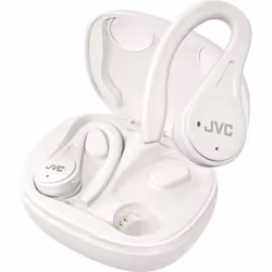 JVC HA-EC25T, True Wireless Stereo (TWS), 20 - 20000 Hz, Appels/Musique, 6,8 g, Casque, Blanc