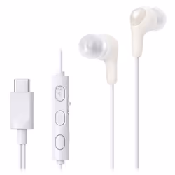 JVC HA-FR9UC, Avec fil, 5 - 22000 Hz, Appels/Musique, Casque, Blanc