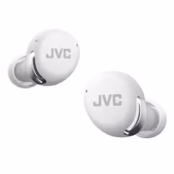 JVC HA-A30T2-W-U, True Wireless Stereo (TWS), 20 - 20000 Hz, Appels/Musique, Casque, Blanc