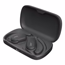 JVC HANP40TBU écouteur/casque True Wireless Stereo (TWS) Crochets auriculaires Appels/Musique Bluetooth Noir