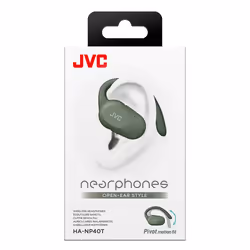 JVC HA-NP40T Casque TWS Crochets auriculaires Appels/Musique Bluetooth Vert - Vue supplémentaire 6