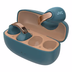 JVC HA-NP1T Casque TWS Clip d'oreille Appels/Musique USB Type-C Bluetooth Bleu, Or - Vue supplémentaire 3