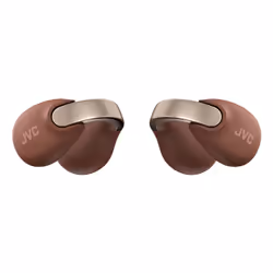 JVC HA-NP1T, True Wireless Stereo (TWS), 20 - 20000 Hz, Appels/Musique, Casque, Marron, Argent