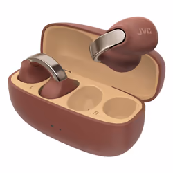 JVC HA-NP1T Casque TWS Clip d'oreille Appels/Musique USB Type-C Bluetooth Marron, Argent - Vue supplémentaire 7