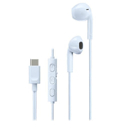 JVC HA-FR17UC Casques Avec fil Ecouteurs Appels/Musique USB Type-C Bleu
