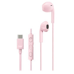 JVC HA-FR17UC Casques Avec fil Ecouteurs Appels/Musique USB Type-C Rose