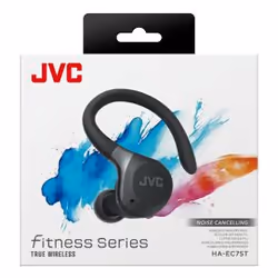 JVC HA-EC75T-B-U écouteur/casque Sans fil Crochets auriculaires Sports Bluetooth Noir - Vue supplémentaire 4