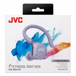 JVC HA-EC75T-V-U écouteur/casque Sans fil Crochets auriculaires Sports Bluetooth Violet - Vue supplémentaire 3
