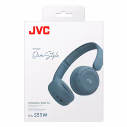JVC HA-S59W Casque Avec fil &sans fil Arceau Musique/Quotidien USB Type-C Bluetooth Bleu - Vue supplémentaire 5