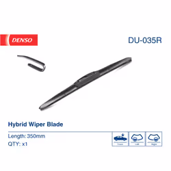 Balai d'essuie-glace DENSO DU-035R, Hybrid, 350mm, Arrière, 1 pièce - Vue supplémentaire 5