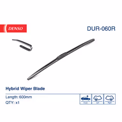 Balai d'essuie-glace DENSO DUR-060R, Hybrid, 600mm, Avant, 1 pièce - Vue supplémentaire 5