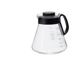 Hario XVD-80B cafetière 0,8 L Verre, Polypropylène (PP)