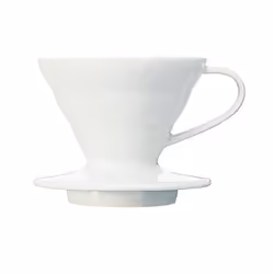 Hario V60, Dripper, Blanc, Vitrocéramique, 1 pièce(s)
