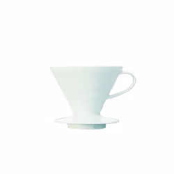 Hario V60, Dripper, Blanc, Vitrocéramique, 1 pièce(s)
