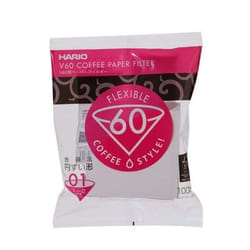 Hario V60 100 pièce(s) Blanc Cône Filtre à café jetable