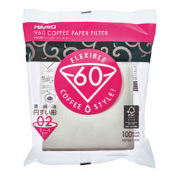 Hario VCF-02-100W filtre à café 100 pièce(s) Blanc Tasse Filtre à café jetable