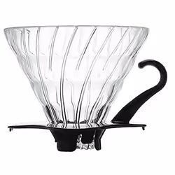 Hario V60, Brouilleur, Noir, Transparent, Plastique, 6 tasses, 1 pièce(s)