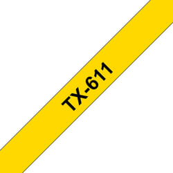 Brother TX-611 ruban d'étiquette