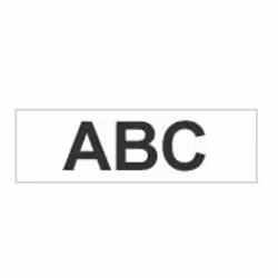 Brother Non-Laminated Labelling Tape - 9mm, Black/White, TZ, 8 m, 9 mm