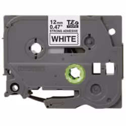 Brother TZE-S231, Noir sur blanc, TZ, Noir, Transfert thermique, Brother, GL-100, PT-1000, PT-1000BM, PT-1010, PT-1010B, PT-1 ...