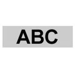 Brother Matt Laminated Labelling Tape - 36mm, Black/Silver ruban d'étiquette TZ