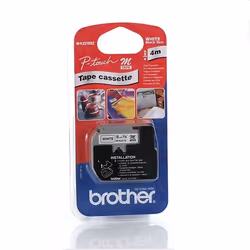 Brother MK221SBZ Labelling Tape (9mm), M, 9 mm, 4 m, 95 mm, 185 mm, 18 mm