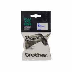 Brother M-K223 9mm Blue on White Tape, 8 m, 9 mm