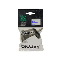 Brother M-K223 9mm Blue on White Tape ruban d'étiquette