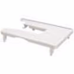 Table dextension - Brother - WT7 - Blanc - Pour modèles FS et CS - Surface de couture élargie