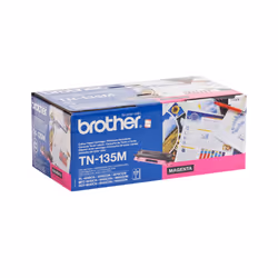 Brother TN-135M - Cartouche de toner originale à haut rendement – Magenta