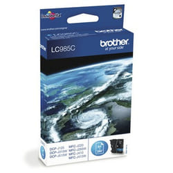 Brother LC985C cartouche d'encre 1 pièce(s) Original Cyan
