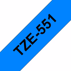 Brother TZE-551, TZ, Noir, 2,4 cm, 8 m, 24 mm, 68 mm