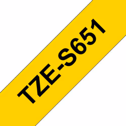 Brother TZE-S651, TZ, 8 m, 1 pièce(s), Blister, 2,4 cm