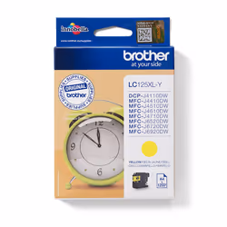 Brother LC-125XLY, 1200 pages, 1 pièce(s), Paquet unique
