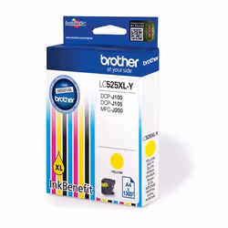 Brother LC525XL-Y cartouche d'encre Original Rendement extra (super) élevé Jaune
