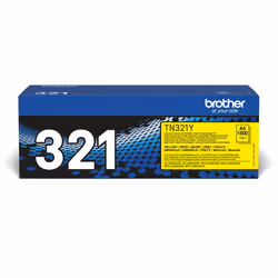 Brother TN-321Y - Cartouche de toner originale – Jaune, 1500 pages, Jaune, 1 pièce(s)